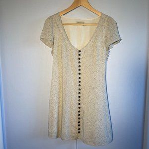 Urban Outfitters Corset Style White Dress